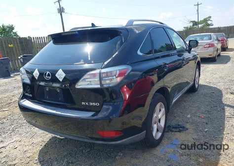2010 Lexus Rx 350 from USA, damaged, VIN 2T2BK1BA8AC042899